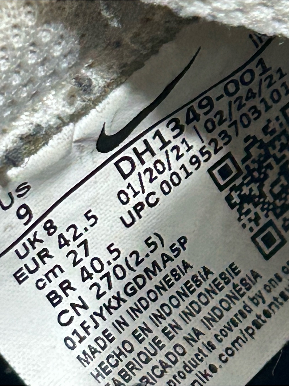 Nike waffle trainer 2 black white - Picture 8 of 8